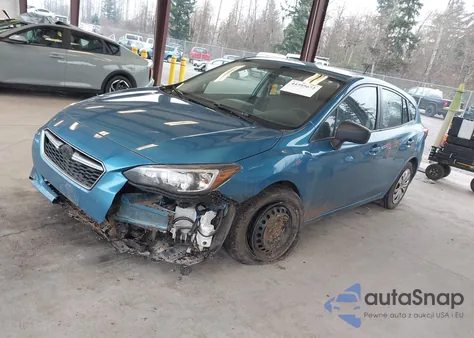 2017 Subaru Impreza 2.0I z USA, uszkodzony, nr VIN 4S3GTAA6XH3744133